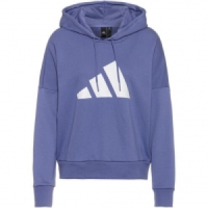 adidas Kapuzenshirt Future Icons, kurzer Schnitt, Baumwoll-Mix, Logo