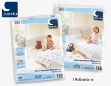 Dormia 3 Baby-Allzweck-Moltontücher