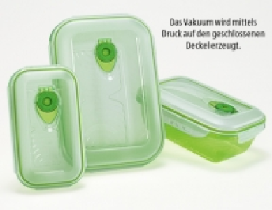 Topolux Vakuum-Frischhalte-­Dosen-Set