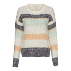 Damen-Pullover mit trendigen Streifen 12.99 €