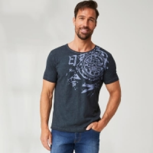 Herren-T-Shirt mit trendigem Aufdruck 3.99 €
