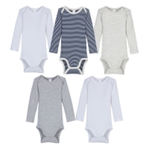 Aldi Süd  IMPIDIMPI Baby-Body, 5er-Set