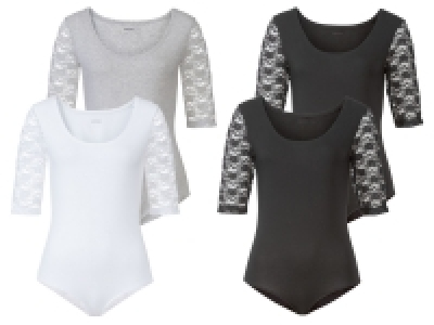 ESMARA® Bodies Damen, 2 Stück, mit Rundhalsausschnitt 7.99 €