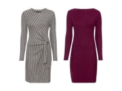 ESMARA® Damen Strickkleid, aus hochwertiger Rippstrick-Qualität 9.99 €