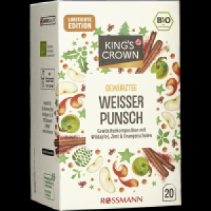 Kings Crown Gewürztee Weißer Punsch