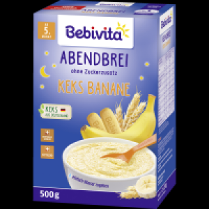 Bebivita Abendbrei Keks Banane ab 5. Monat