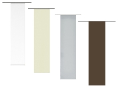 Home Wohnideen Schiebevorhang Rom Uni 245 x 60 cm, blickdicht 22.17 €