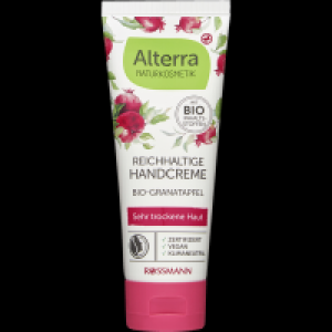 Alterra Naturkosmetik Reichhaltige Handcreme Bio-Granatapfel