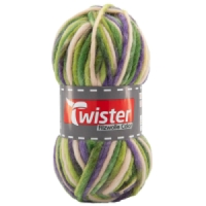 Roller  Filzwolle TWISTER COLOR - wald - 50g