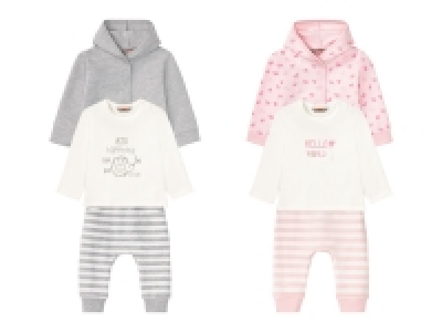 KANZ Baby Set 3-teilig, mit Baumwolle