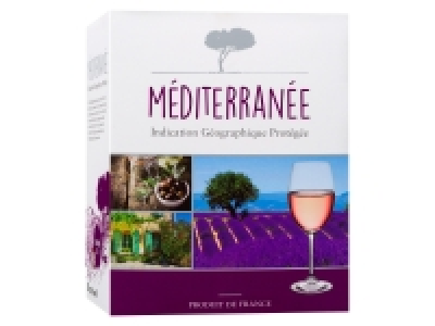 Lidl  Méditerranée Rosé IGP Bag-in-Box, Roséwein 2020