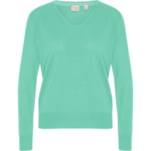 Karstadt  Adagio Pullover, V-Ausschnitt, Seide-Cashmere-Mix, für Damen