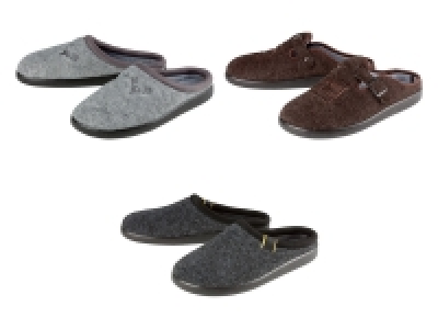 Lidl Livergy® LIVERGY® Herren Hausschuh, in Filz-Optik