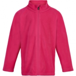 Color Kids Fleecejacke, Stehkragen, gerader Schnitt, für Kinder