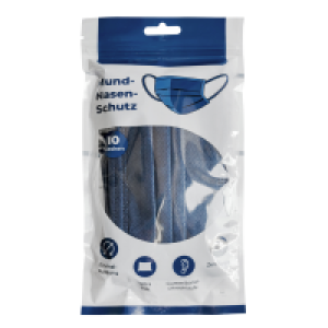 Rossmann  medizinischer Mund-Nasen-Schutz, blau
