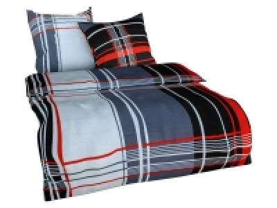Setex Feinbiber Bettwäsche »Squares«, Silber 21.99 €