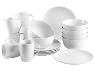 MÄSER Serie Barca, Frühstücks-Geschirr für 6 Personen, 18-tlg. Set, Po 43.99 €