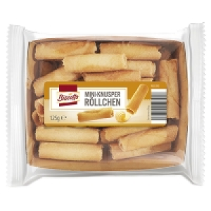 BISCOTTO Waffelröllchen 125 g 1.79 €