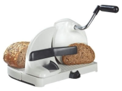Wenko Brotschneidemaschine, mit Handkurbel, Saugnapf, Edelstahlmesser