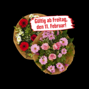 Edeka  Großer Valentinsstrauß