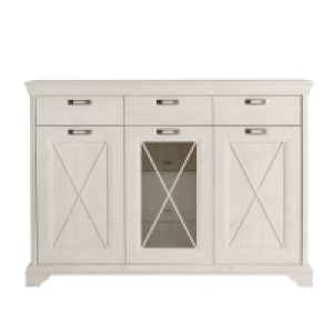 Roller  Highboard - Pinie weiß - 178 cm breit