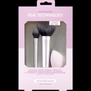 Rossmann Real Techniques Naturally Radiant Sponge + Brush Kit
