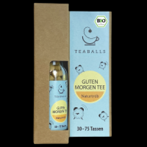 Teaballs Bio Guten Morgen Tee naturtrüb