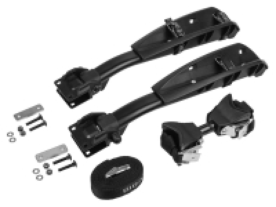 EUFAB Heckträger Erweiterung 3. Fahrrad für »Crow Plus«, mit Textilspa