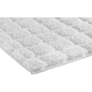 baliv Badteppich Industrial 60 cm x 60 cm Polyester Weiß 14.99 €