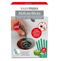 Roller  EASYMAXX Abflussreiniger-Sticks 50er-Set - grün - Apfel-Duft