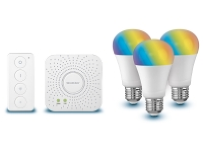 Livarno Home Starter Kit inkl. Gateway & 3 Leuchtmittel, Zigbee Smart  59.99 €