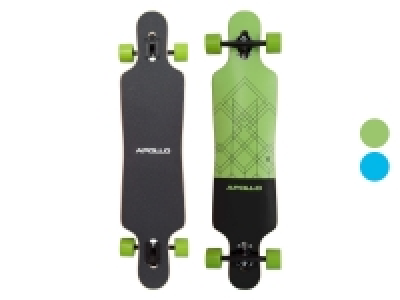 Lidl Apollo Apollo 40 Zoll Longboard, TwinTip-Shape, mit DT-Achsmontage