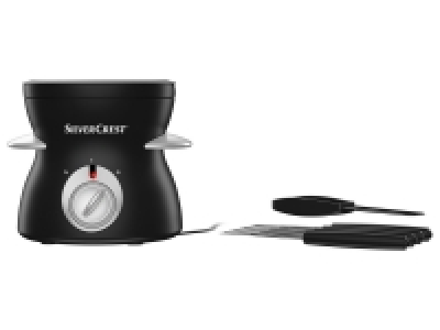 SILVERCREST® Elektrisches Schokofondue Good SSFE 25 A1, inkl. 4 Fondue