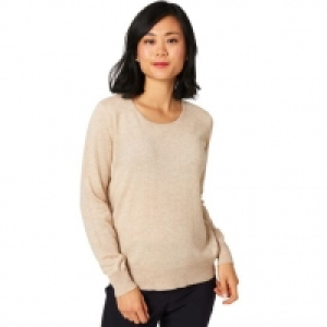 Karstadt  Adagio Pullover, Madrid, Rundhalsausschnitt, Seide-Cashmere-Mix, für