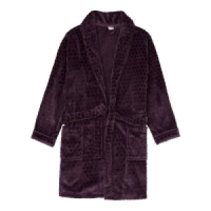 Damen-Bademantel mit Struktur-Punkte-Muster, mit Gürtel 15.99 €