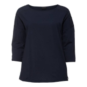 Damen-Shirt mit Spitzeneinsatz, große Größen 9.99 €