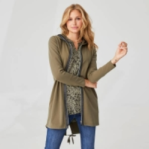 Damen-Sweatjacke mit Kapuze 15.99 €