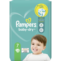 Rossmann Pampers Baby-Dry Windeln Größe 7 (15+ kg)