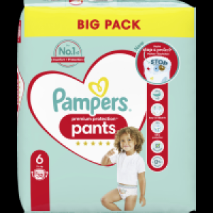 Pampers Premium Protection Pants Größe 6 (15+kg) Big Pack