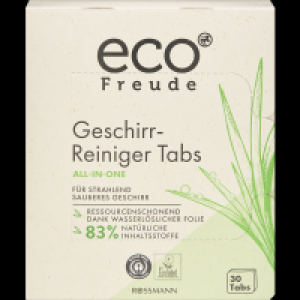 Rossmann Eco Freude Geschirr-Reiniger Tabs All-in-one