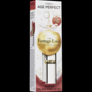 Rossmann Loréal Paris Age Perfect Geschenkset: Lippenstift 113 Blazing Rose + gratis Lippen-