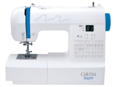 Carina Computer Nähmaschine »Saphira«, 100 Nähprogramme, 7 Knopflöcher 199.00 €