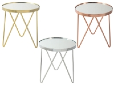 KAYOOM Beistelltisch »Bonnie 110«, Spiegelglas-Tischplatte, Metallgest 88.45 €