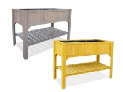 HABAU Hochbeet mit Ablage, inkl. Pflanzfolie, 117 x 90 x 59 cm, stabil 99.99 €