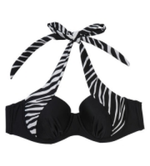 Bikini-Oberteil Zebramuster 3.00 €