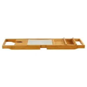 EASY HOME® Bambus-Badewannenablage