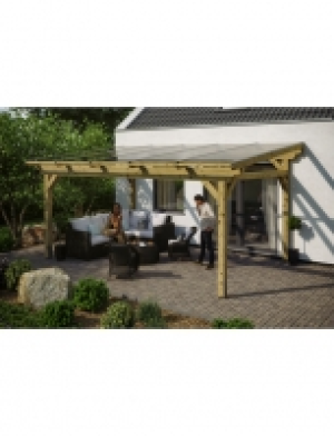 Terrassenüberdachung »Sanremo«, Breite: 541 cm, Dach: Polycarbonat (PC
