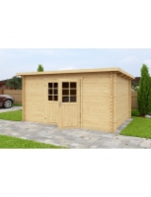 Gartenhaus »Sydney«, BxT: 400 x 300 cm (Aufstellmaße), Flachdach