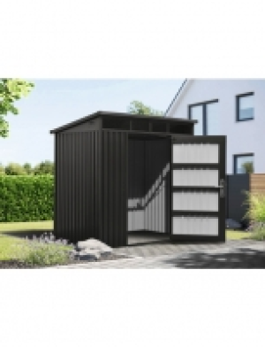 Hagebau  Gerätehaus, Stahl, Pultdach, 2.53m²