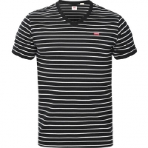 Levis® T-Shirt, V-Ausschnitt, Streifen, Label, für Herren